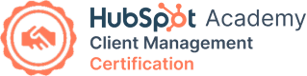HubSpot Client Management Certification Badge