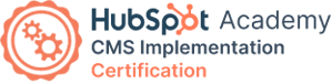 HubSpot CMS Implementation Certification Badge
