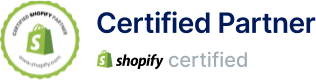 Shopify Certified Partner badge