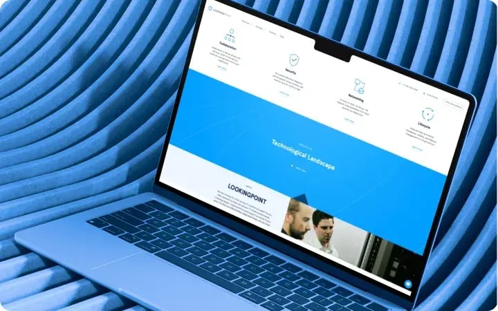 Looking Point Website Preview