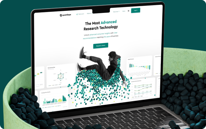 Quantilope Website Preview Built By HubBase