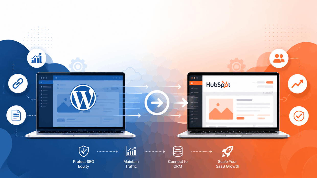 Seamless integration WordPress to HubSpot flow