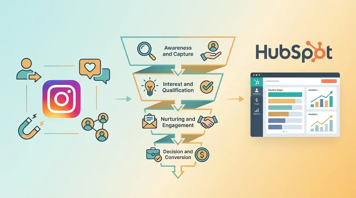 Generating & Nurturing Instagram Leads with HubSpot: A Start-to-Finish Guide