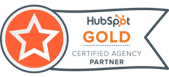 HubSpot GOLD Partner Badge