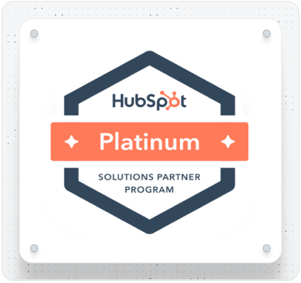 Hubspot Platinum Solutions Badge