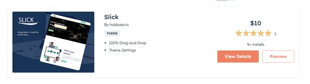 HubSpot Theme Slick