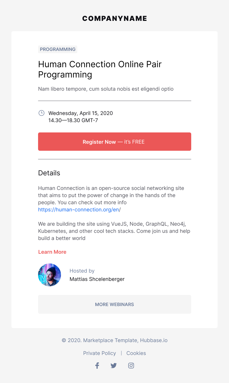 Marketplace Emails