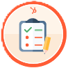 HubSpot Objective-Based Onboarding certification badge representing customer success and onboarding expertise