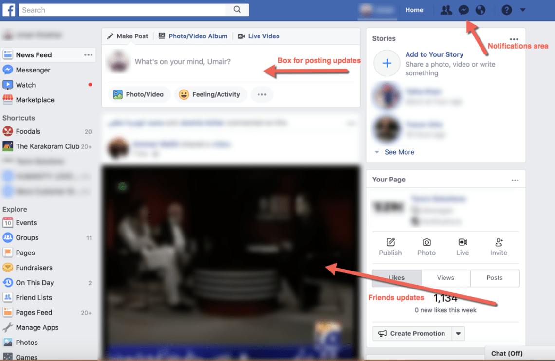 Facebook 5 seconds test